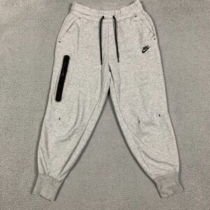 Nike Tech Fleece Jogger Pant Women's Small Gray Sportswear Sweatpants CW4292-063